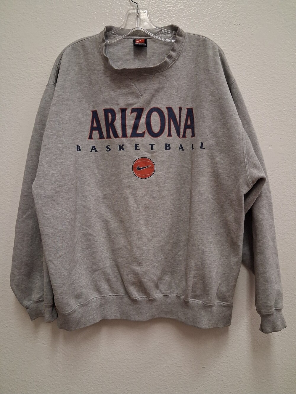 90s University of Arizona Wildcats Basketball NCAA Nike CrewneckSweatshirt - 2XL